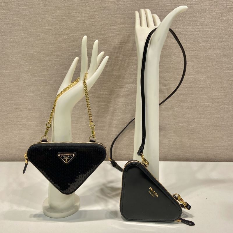 Pra*a triangle pouch